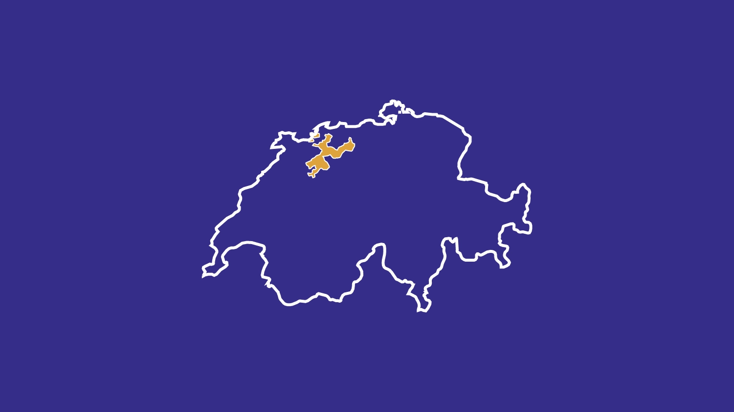 Karte, die das Bestattungswesen in Solothurn illustriert
