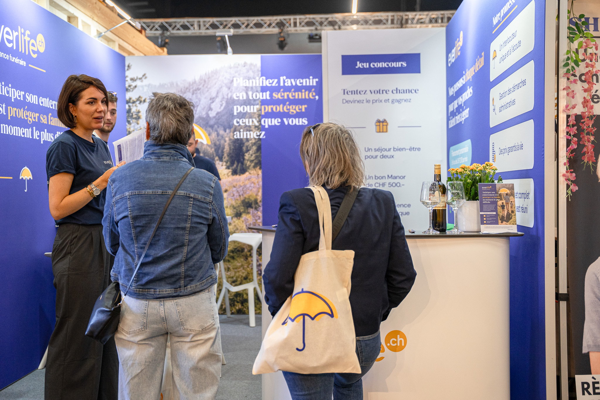 Everlife à la foire du Valais
